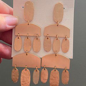 Kendra Scott Rose Gold Emmet earrings NWT
